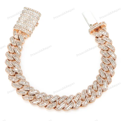 Rose Gold Plated Miami Cuban Link Bracelet