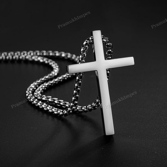 Sterling Silver Religious Cross Pendant